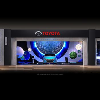 【TOYOTA】展台设计分享