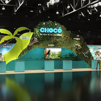 【Chocó】展台设计分享