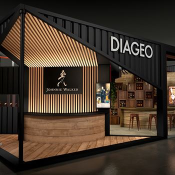 【DIAGEO】展台设计分享