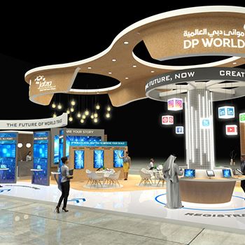 【DP WORLD】展台设计分享