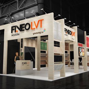 【FINEO LVT】展台设计分享