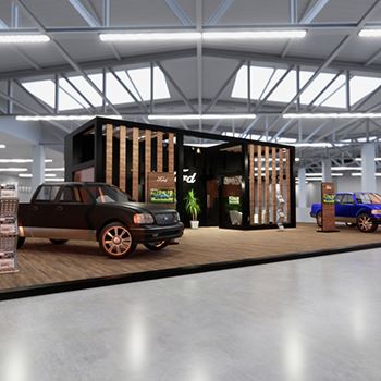 【Ford Lobo】展台设计分享