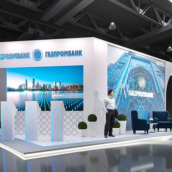 【Gazprom Bank Tashkent】展台设计分享