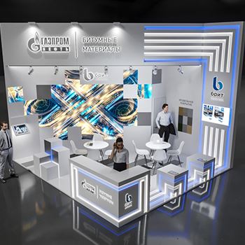 【GAZPROMNEFT Bitumen】展台设计分享