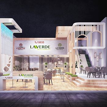 【LAVERDE】展台设计分享