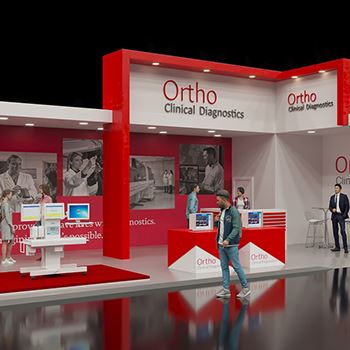 【Ortho Clinical Diagnostics】展台设计分享