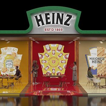 【Heinz】展台设计分享