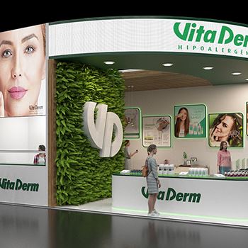 【Vita Derm】展台设计分享
