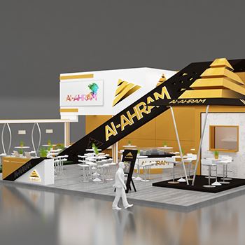 【Al-AHRAM】展台设计分享