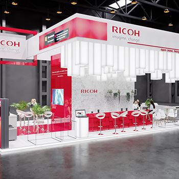 【Ricoh】展台设计分享