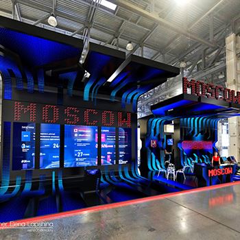 【MOSCOW 】展台设计分享