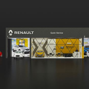 【Renault】展台设计分享
