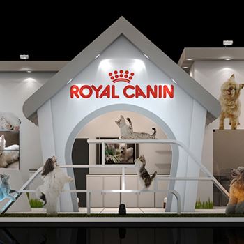 【Royal Canin】展台设计分享