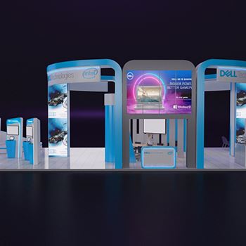 【Dell Technologies】展台设计分享