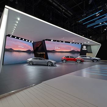 【HYUNDAI】展台设计分享