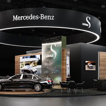 【Mercedes Benz】展台设计分享