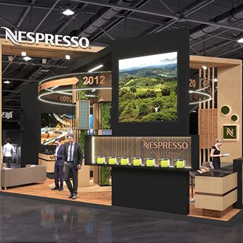 【Nespresso】展台设计分享