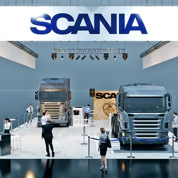 【SCANIA】展台设计分享