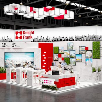 【Knight Frank】展台设计分享