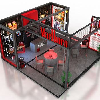 【Marlboro】展台设计分享