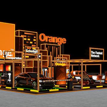 【Orange】展台设计分享