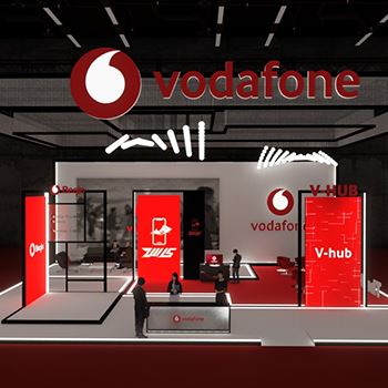 【Vodafone】展台设计分享