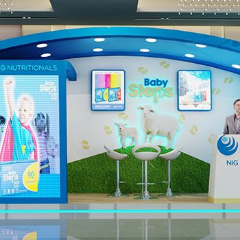 【NIG Nutritionals Egypt】展台设计分享