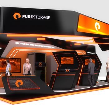 【Pure Storage】展台设计分享