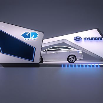 【Hyundai】展台设计分享