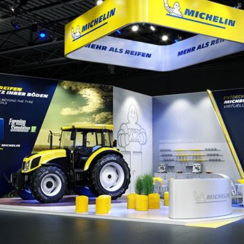 【Michelin】展台设计分享