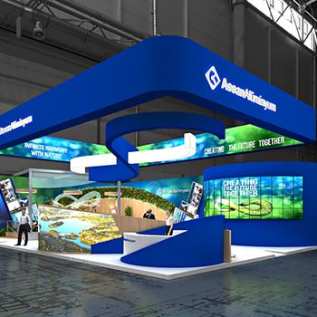 【ASSAN ALUMINYUM】展台设计分享
