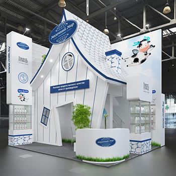 【Dairy World】展台设计分享