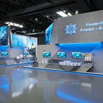 【Almaz Antey Navy】展台设计分享
