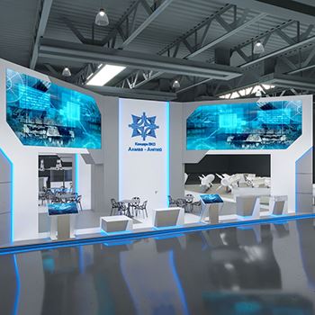 【Almaz-Antey military-industrial complex】展台设计分享