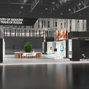 【MINPROMTORG】展台设计分享