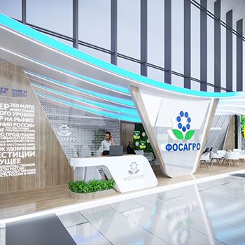 【FOSAGRO SPIEF】展台设计分享