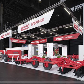 【Maschio Gaspardo】展台设计分享