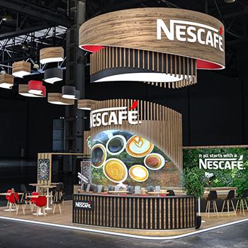 【Nescafe】展台设计分享