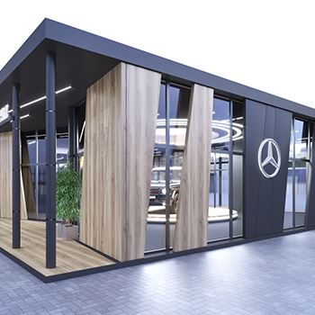【Mercedes-Benz】展台设计分享