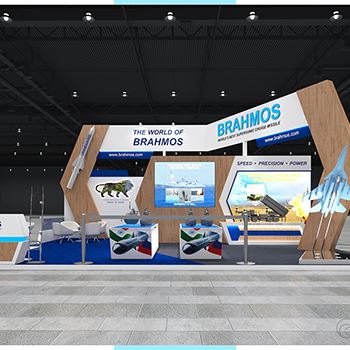 【BRAHMOS】展台设计分享