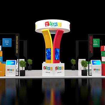 【ZOHO】展台设计分享