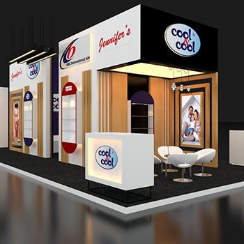【COOL AND COOL】展台设计分享