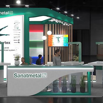 【Sanatmetal】展台设计分享