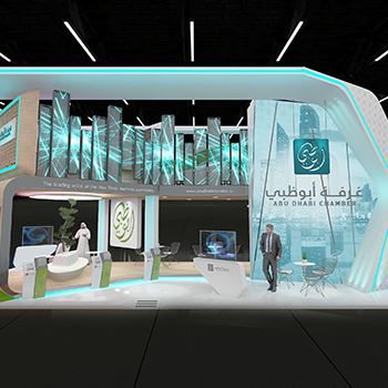 【ABU DHABI CHAMBER】展台设计分享