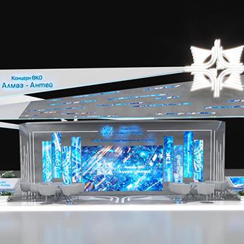【Almaz-Antey】展台设计分享