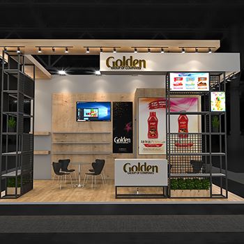 【GOLDEN】展台设计分享