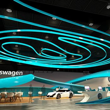 【Volkswagen】展台设计分享