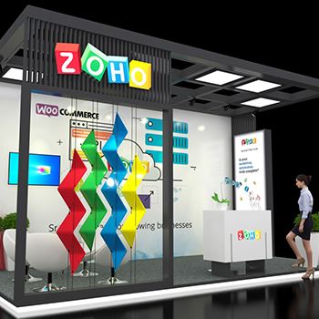 【ZOHO】展台设计分享