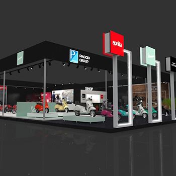 【PIAGGIO】展台设计分享