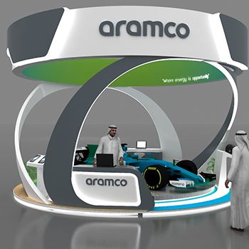 【Aramco】展台设计分享